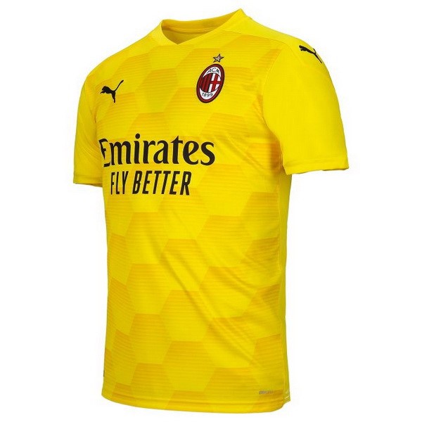 Trikot AC Milan Ausweich Torwart 2020-21 Gelb Fussballtrikots Günstig